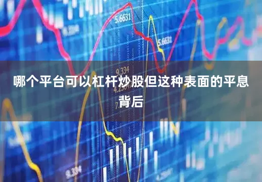 哪个平台可以杠杆炒股但这种表面的平息背后