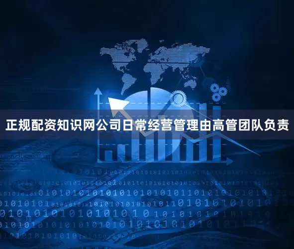 正规配资知识网公司日常经营管理由高管团队负责