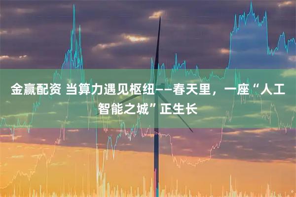 金赢配资 当算力遇见枢纽——春天里,一座“人工智能之城”正生长